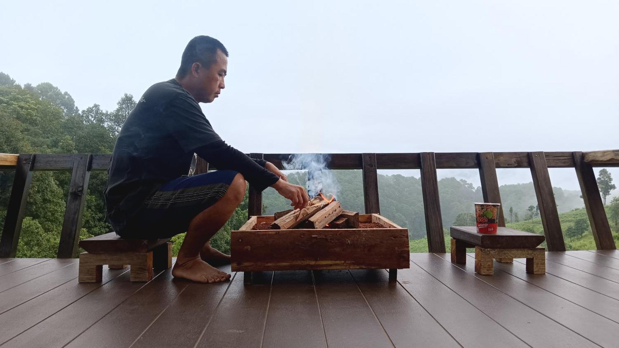 ไร่นิธิสุนทร Nithisoonthon Farmstay Mae Hong Son Eksteriør billede