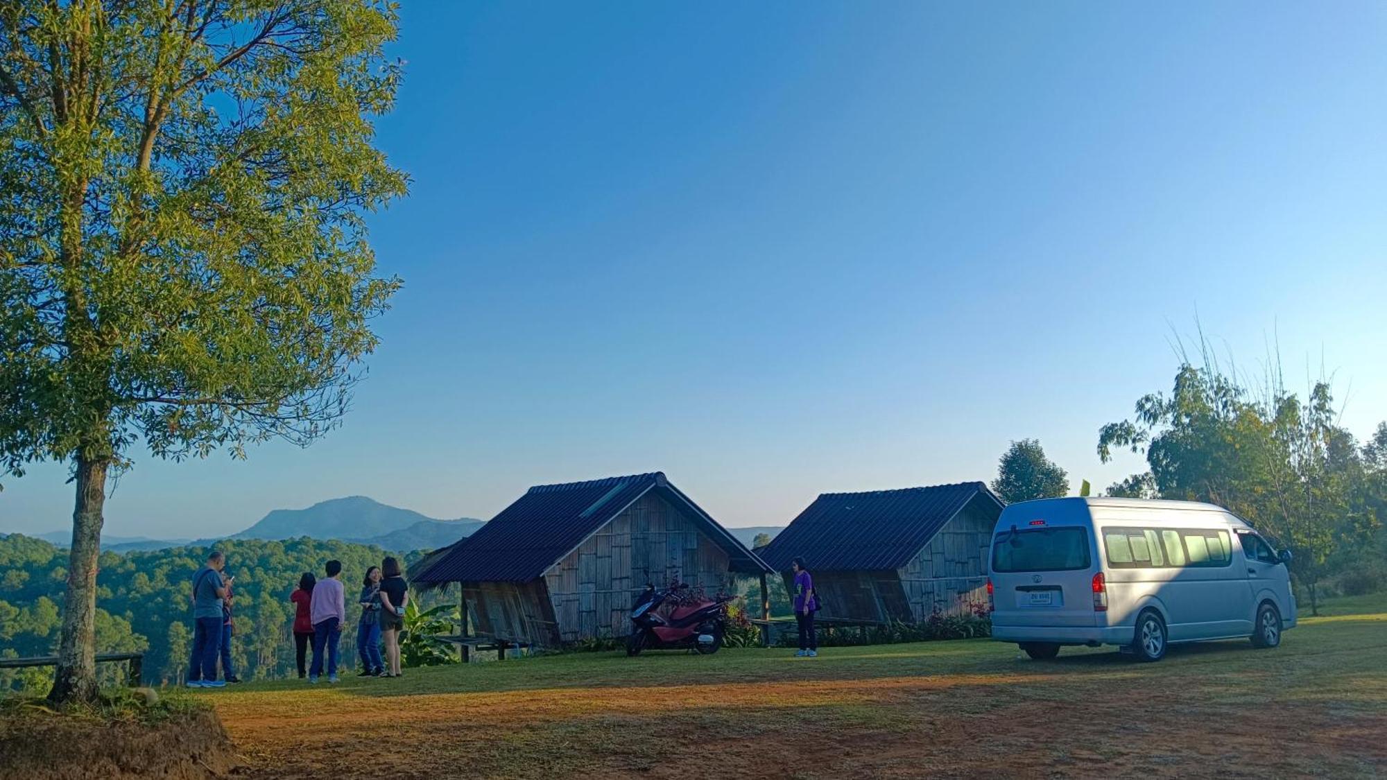 ไร่นิธิสุนทร Nithisoonthon Farmstay Mae Hong Son Eksteriør billede