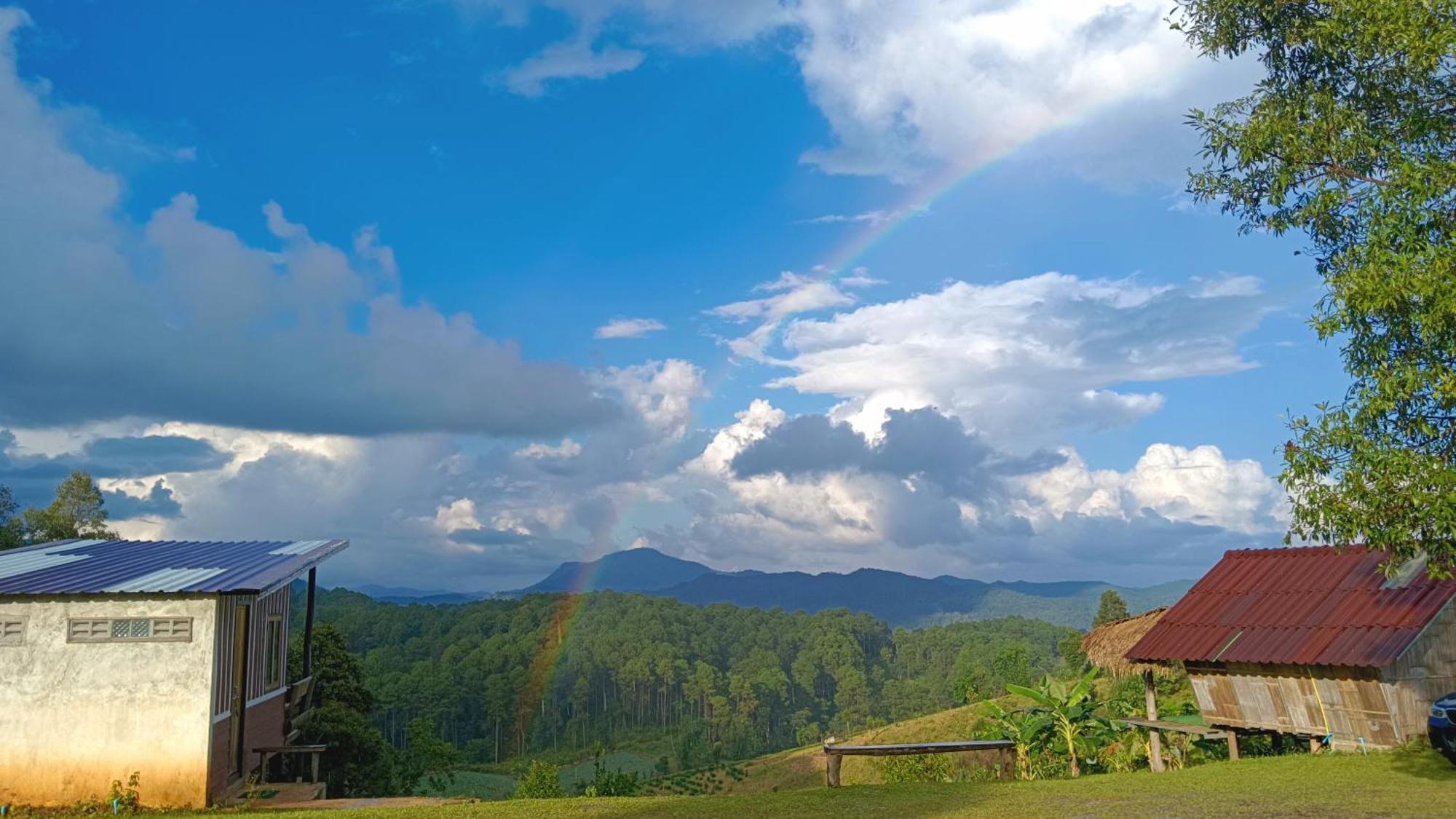 ไร่นิธิสุนทร Nithisoonthon Farmstay Mae Hong Son Eksteriør billede