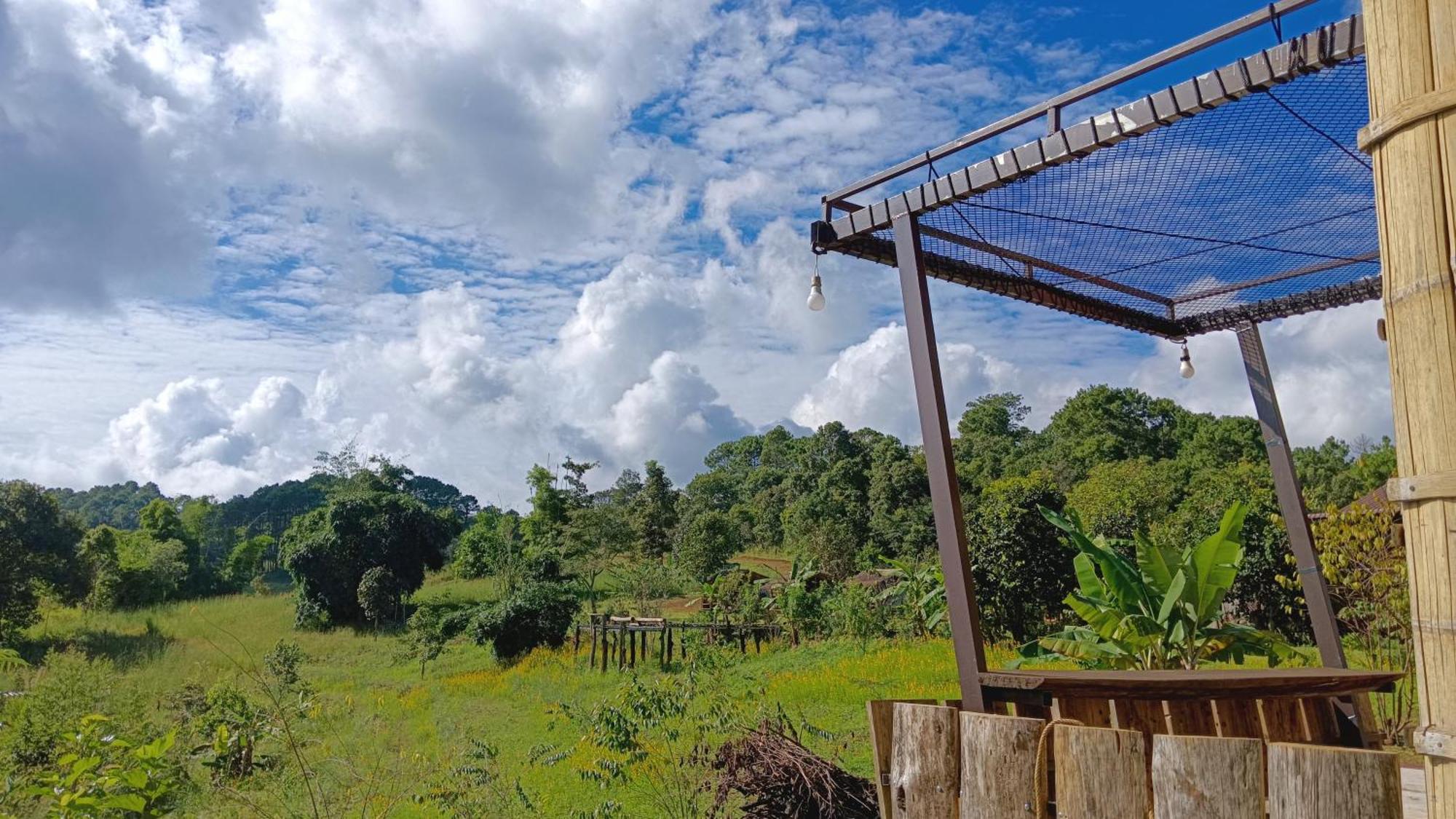 ไร่นิธิสุนทร Nithisoonthon Farmstay Mae Hong Son Eksteriør billede